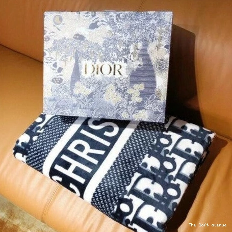 BLANKET OBLIQUE FLEECE THROW 0708